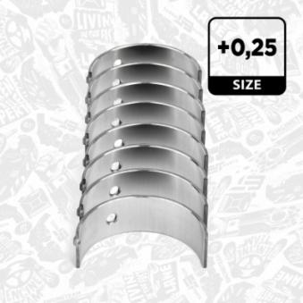 Kit de coussinets de bielle ET ENGINETEAM LP003125 pour FORD GRANADA 1.8 - 110cv