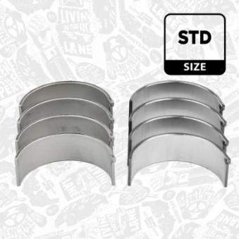 Kit de coussinets de bielle ET ENGINETEAM LP003500 pour KIA PRO CEED Cooper S - 163cv Kit de coussinets de bielle ET ENGINETEAM LP003500 pour KIA PRO CEED Cooper S - 163cv