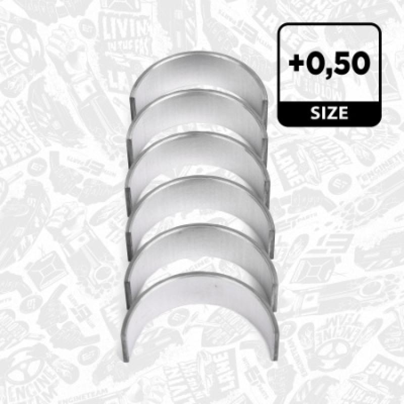 Kit de coussinets de bielle ET ENGINETEAM LP005050 - Visuel 1