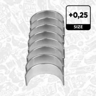 Kit de coussinets de bielle ET ENGINETEAM LP005525 pour RENAULT KANGOO 1.2 TCe 115 - 115cv