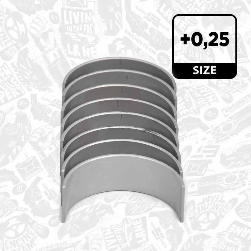 Kit de coussinets de bielle ET ENGINETEAM LP006125 - Visuel 1