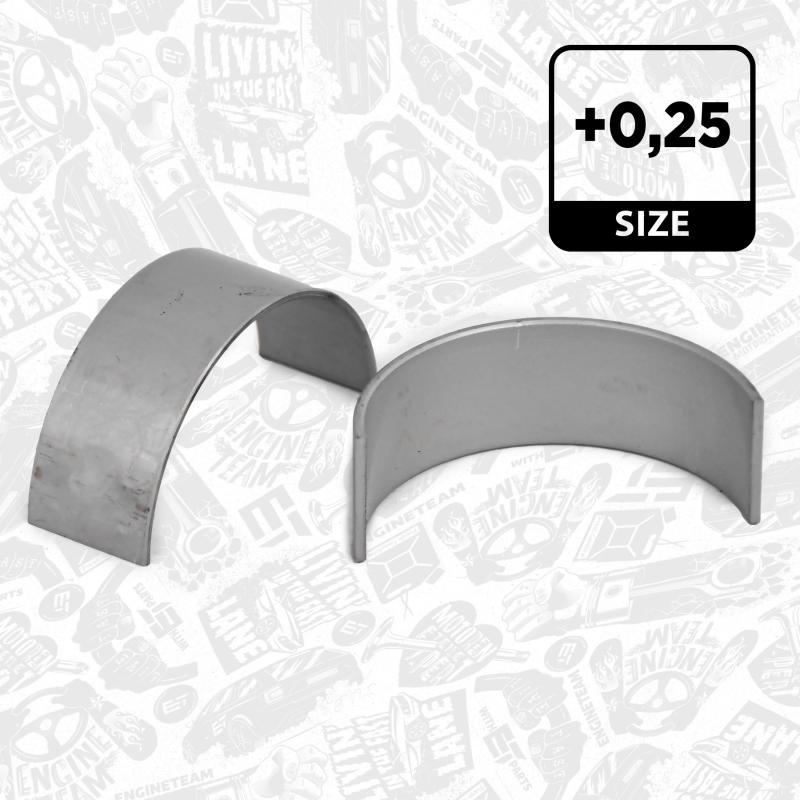 Kit de coussinets de bielle ET ENGINETEAM LP006125 - Visuel 2