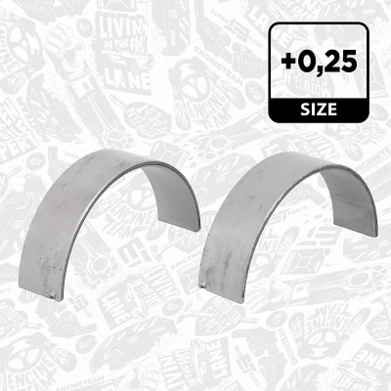 Kit de coussinets de bielle ET ENGINETEAM LP006325 - Visuel 1