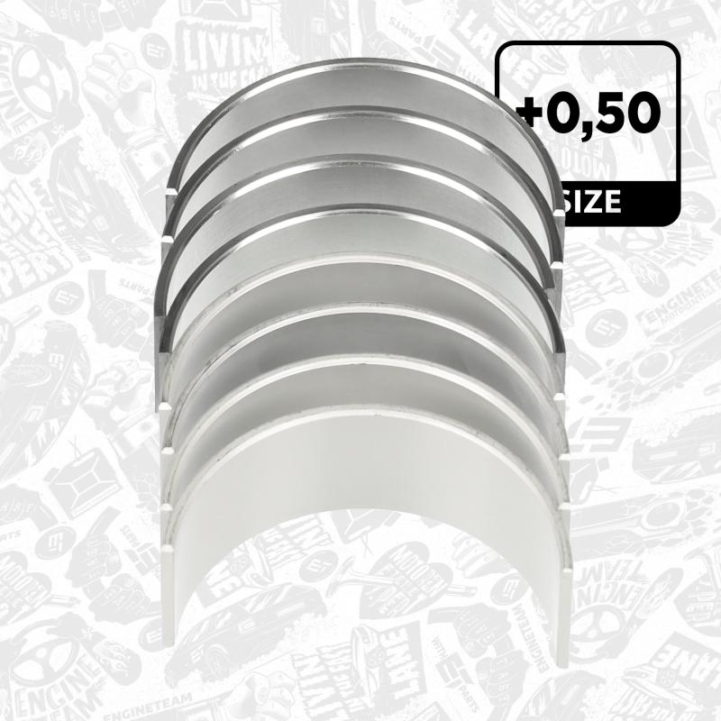 Kit de coussinets de bielle ET ENGINETEAM LP006750 - Visuel 1