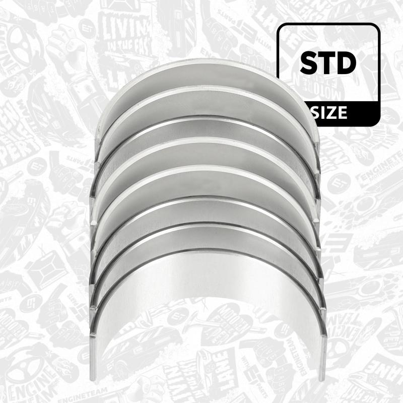 Kit de coussinets de bielle ET ENGINETEAM LP006800 - Visuel 1