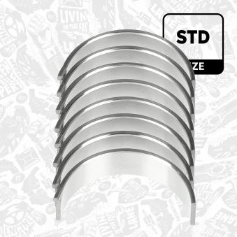 Kit de coussinets de bielle ET ENGINETEAM LP006900 pour AUDI CABRIOLET 1.2 LPG - 75cv