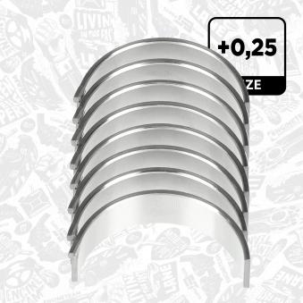 Kit de coussinets de bielle ET ENGINETEAM LP006925 pour AUDI CABRIOLET 1.2 LPG - 75cv