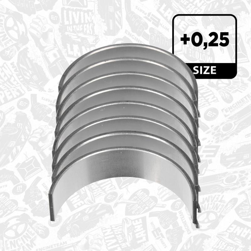 Kit de coussinets de bielle ET ENGINETEAM LP007425 - Visuel 1