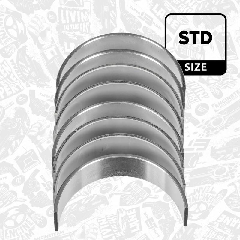 Kit de coussinets de bielle ET ENGINETEAM LP007500 - Visuel 1