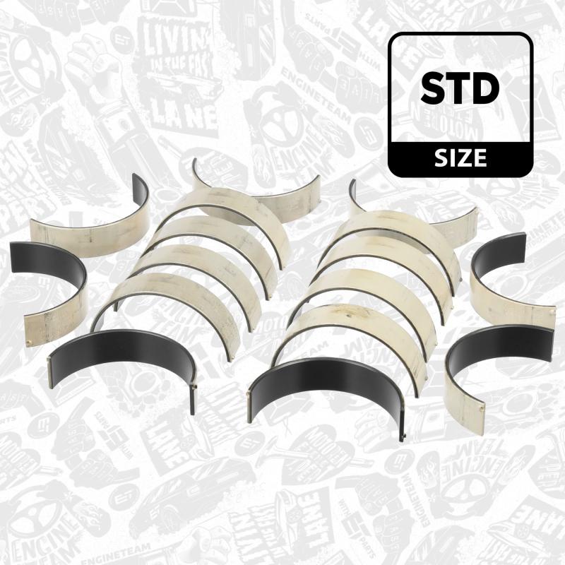 Kit de coussinets de bielle ET ENGINETEAM LP007700 - Visuel 2