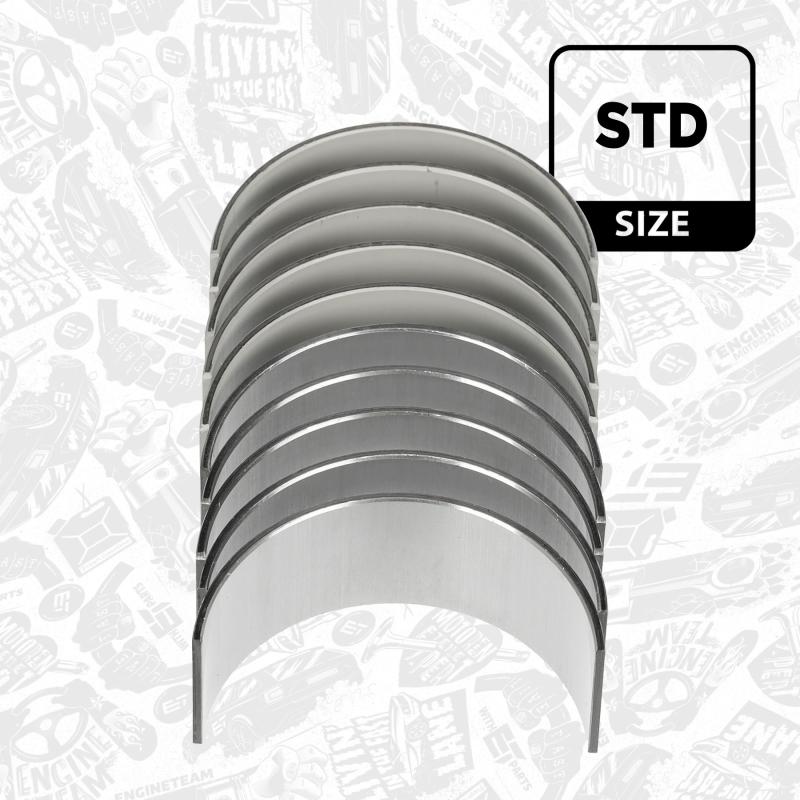 Kit de coussinets de bielle ET ENGINETEAM LP007900 - Visuel 1