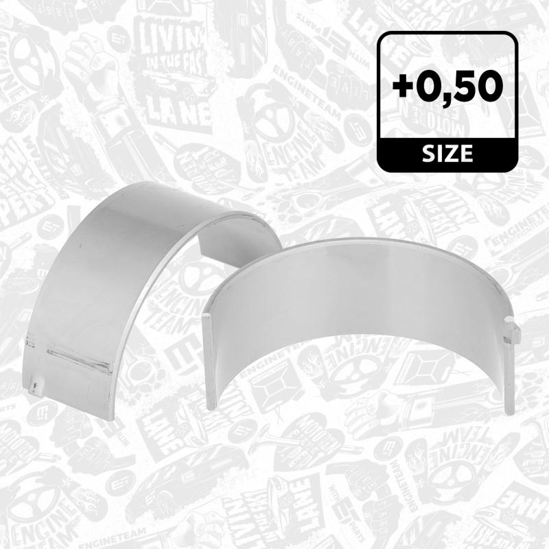 Kit de coussinets de bielle ET ENGINETEAM LP008050 - Visuel 2