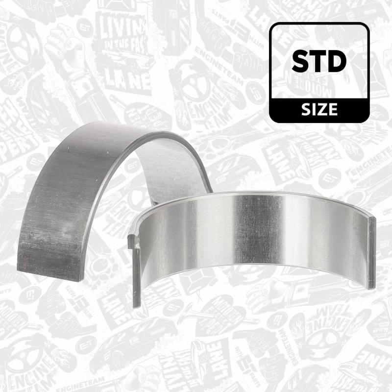 Kit de coussinets de bielle ET ENGINETEAM LP008900 - Visuel 1