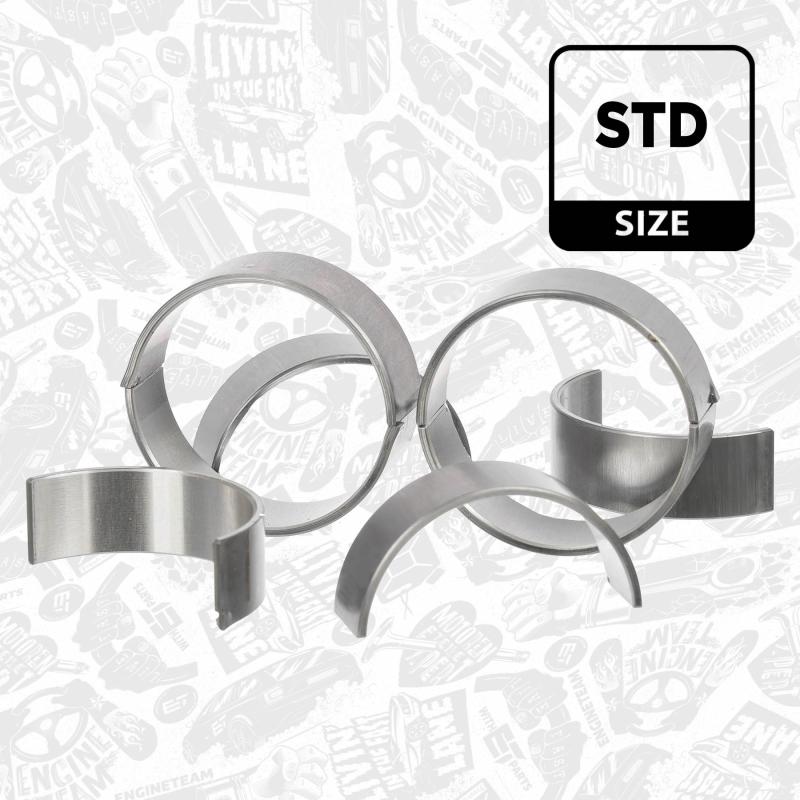 Kit de coussinets de bielle ET ENGINETEAM LP008900 - Visuel 2