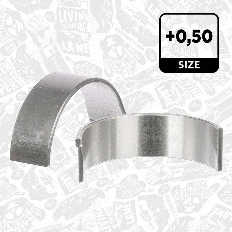 Kit de coussinets de bielle ET ENGINETEAM LP008950 - Visuel 1