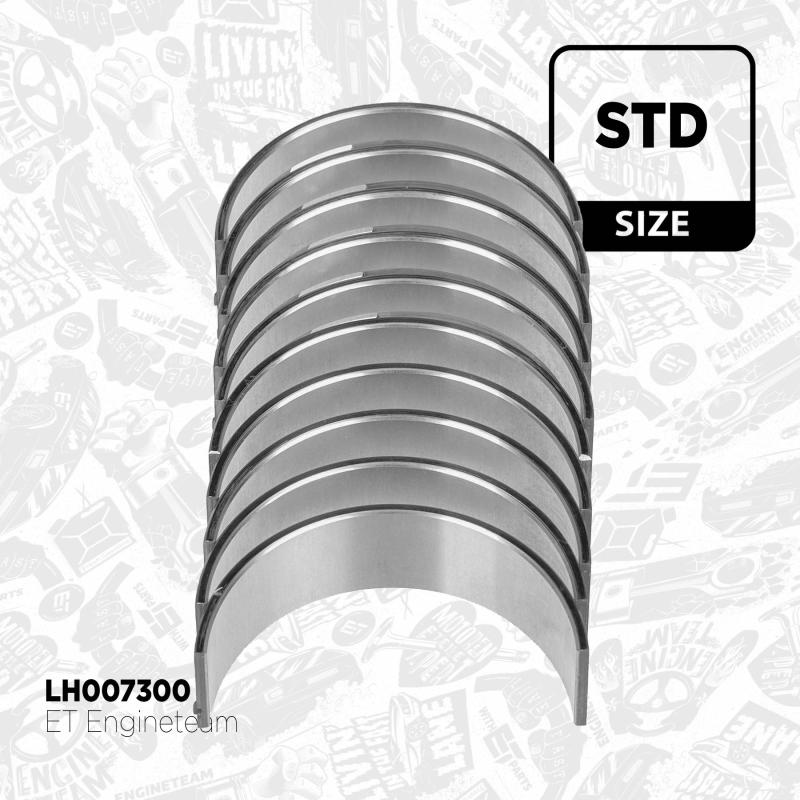 Kit de montage, bague d'étanchéité/ vilebrequin/palier guide ET ENGINETEAM LX000600 - Visuel 1