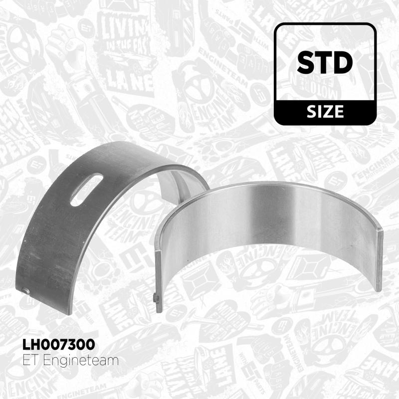 Kit de montage, bague d'étanchéité/ vilebrequin/palier guide ET ENGINETEAM LX000600 - Visuel 2