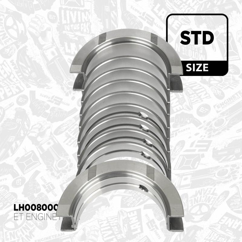 Kit de montage, bague d'étanchéité/ vilebrequin/palier guide ET ENGINETEAM LX000900 - Visuel 1