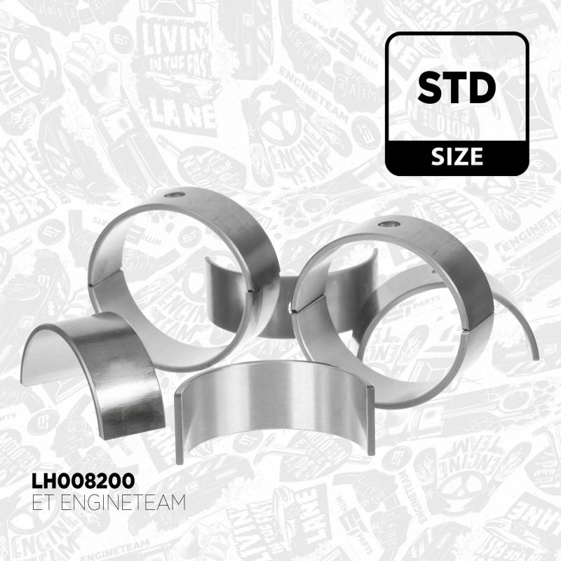 Kit de montage, bague d'étanchéité/ vilebrequin/palier guide ET ENGINETEAM LX001100 - Visuel 2