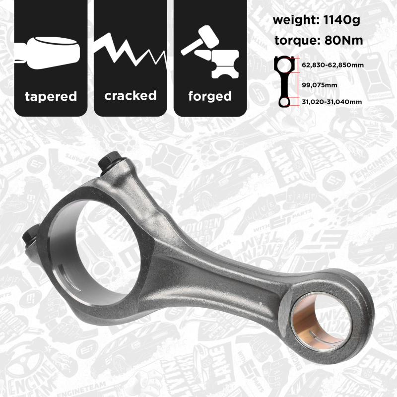 Bielle ET ENGINETEAM OM0005 - Visuel 2