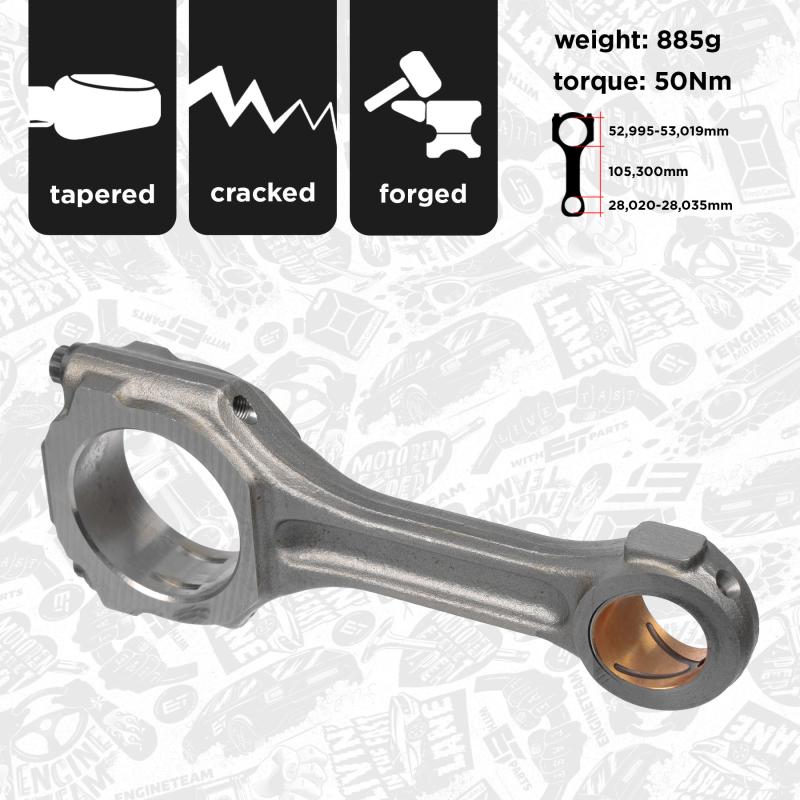 Bielle ET ENGINETEAM OM0027 - Visuel 2