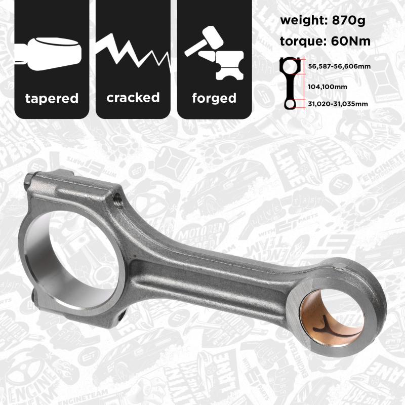 Bielle ET ENGINETEAM OM0033 - Visuel 2