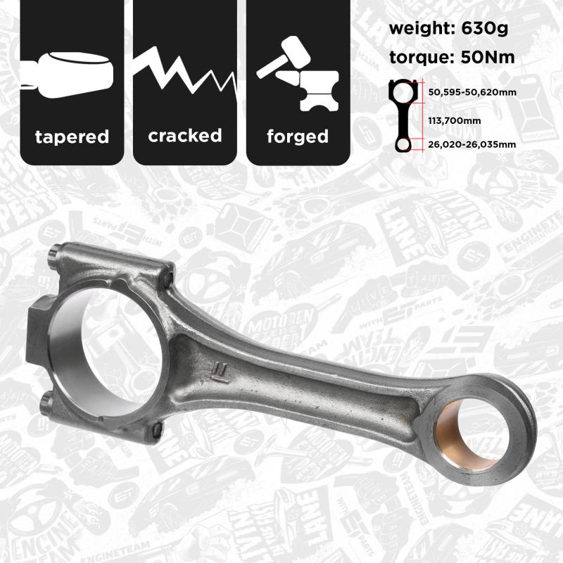 Bielle ET ENGINETEAM OM0043 - Visuel 2