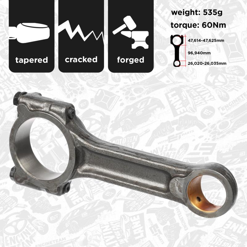 Bielle ET ENGINETEAM OM0045 - Visuel 2