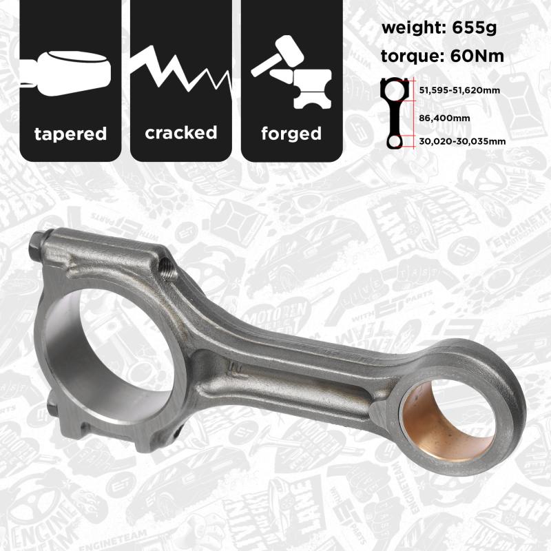 Bielle ET ENGINETEAM OM0057 - Visuel 2