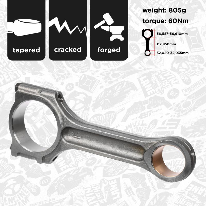 Bielle ET ENGINETEAM OM0058 - Visuel 2