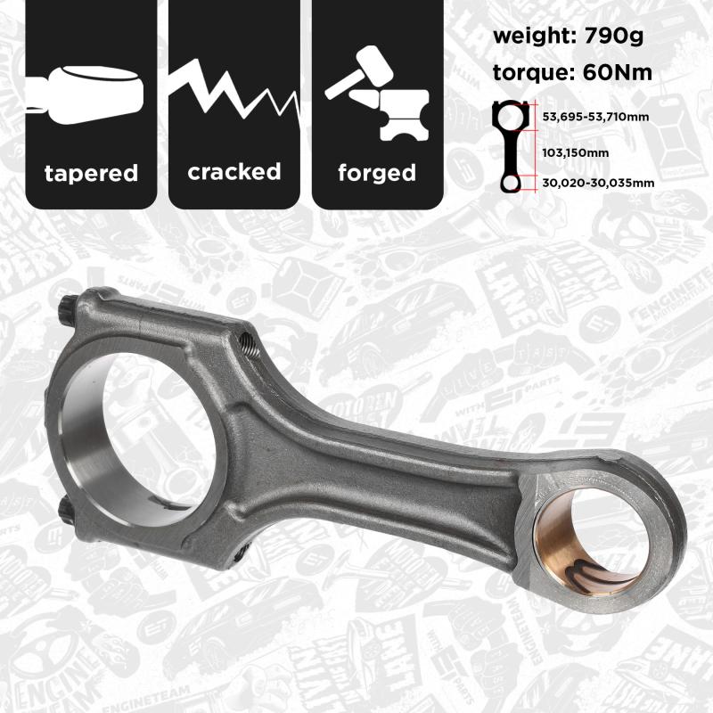 Bielle ET ENGINETEAM OM0068 - Visuel 2