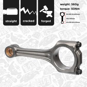 Bielle ET ENGINETEAM OM0073 pour AUDI TT 1.8 T - 150cv