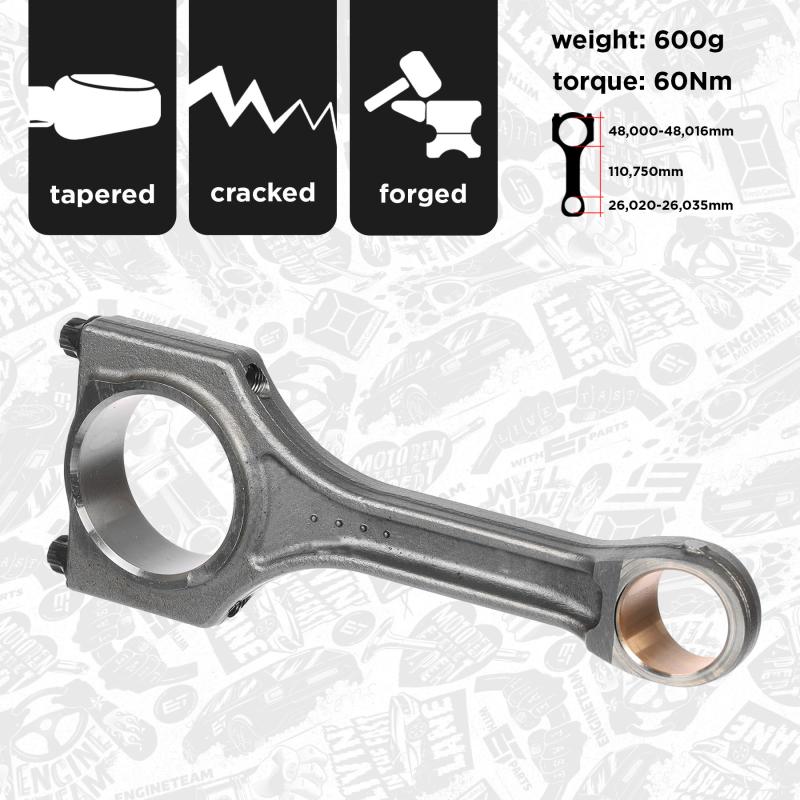Bielle ET ENGINETEAM OM0078 - Visuel 2