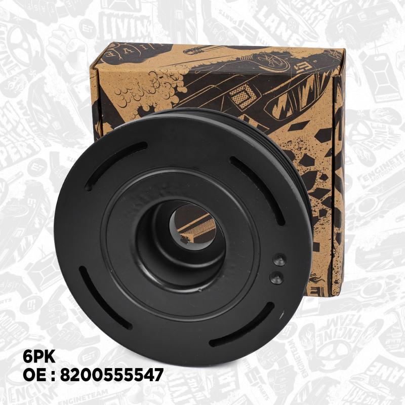 Poulie, vilebrequin ET ENGINETEAM PC0004 - Visuel 1