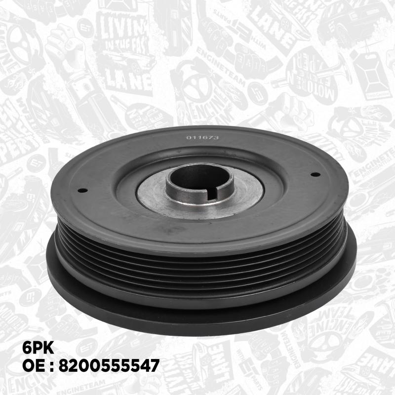 Poulie, vilebrequin ET ENGINETEAM PC0004 - Visuel 2