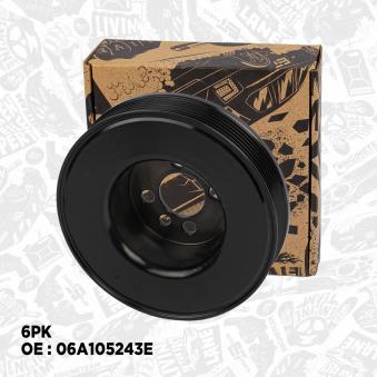 Poulie, vilebrequin ET ENGINETEAM PC0008