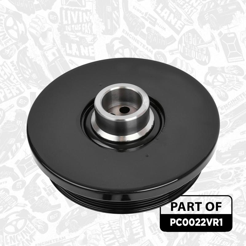 Kit de poulies, vilebrequin ET ENGINETEAM PC0022VR1 - Visuel 1