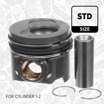 Piston ET ENGINETEAM PM001400 pour VOLKSWAGEN MULTIVAN 2.5 TDI - 174cv