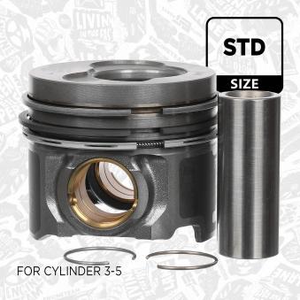 Piston ET ENGINETEAM PM001500 pour VOLKSWAGEN MULTIVAN 2.5 TDI - 174cv