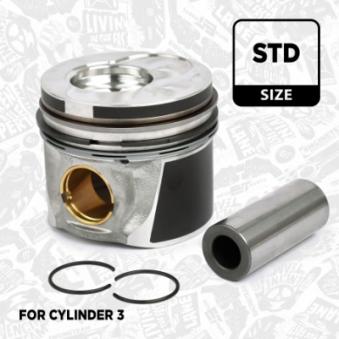 Piston ET ENGINETEAM PM003300 pour SKODA FABIA 1.4 TDI - 80cv