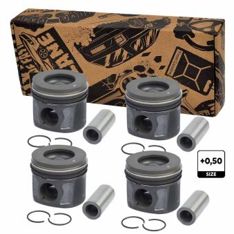Kit de pistons ET ENGINETEAM PM004750VR1 pour FORD TRANSIT 2.2 TDCi - 100cv