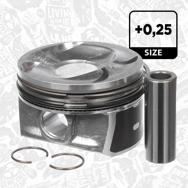 Piston ET ENGINETEAM PM004825 - Visuel 1