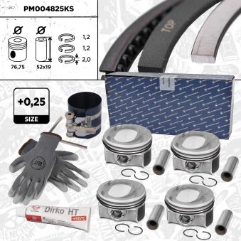 Kit de pistons ET ENGINETEAM PM004825KS