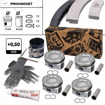 Kit de pistons ET ENGINETEAM PM004950ET pour SKODA FABIA 1.4 TSI - 180cv