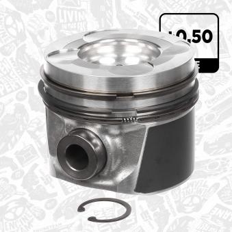 Piston ET ENGINETEAM PM005550 pour NISSAN NAVARA 2.5 D 4x4 - 133cv