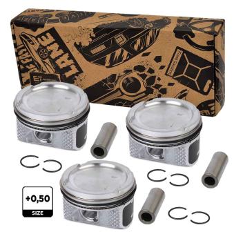 Kit de pistons ET ENGINETEAM PM005750VR1 pour SEAT IBIZA 1.2 - 64cv