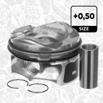 Piston ET ENGINETEAM PM008450 pour FORD FOCUS 1.6 EcoBoost - 182cv
