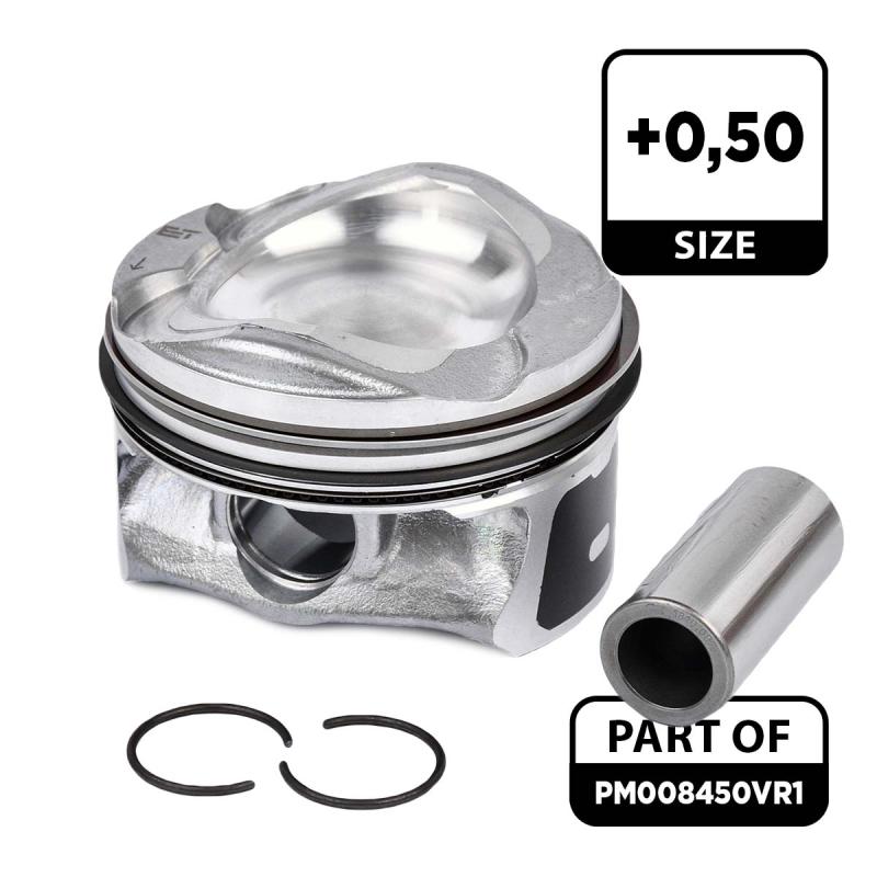 Kit de pistons ET ENGINETEAM PM008450VR1 - Visuel 1