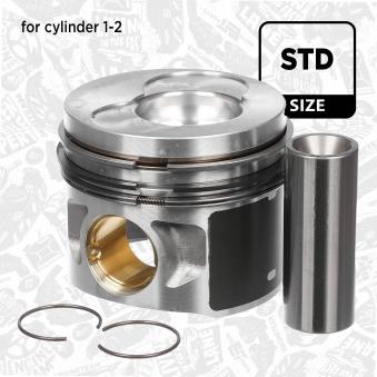 Piston ET ENGINETEAM PM009500 pour VOLKSWAGEN GOLF 2.0 TDI - 140cv