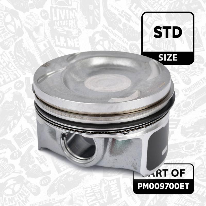 Kit de pistons ET ENGINETEAM PM009700ET - Visuel 2